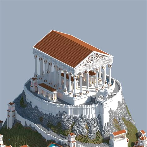 Image result for Greek Temple Minecraft Tutorial