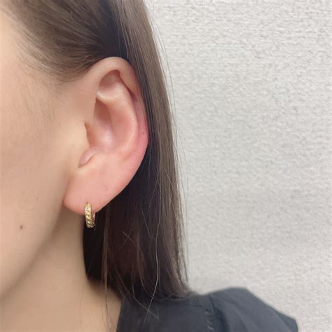 Pattern hoop pierce〖rco-017〗 -One Touch Series- | RICO COLINA