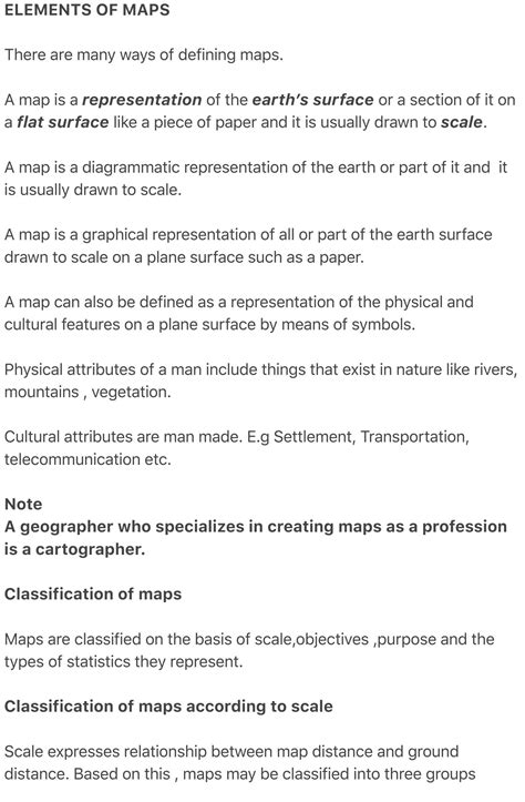 SOLUTION: Elements of maps - Studypool