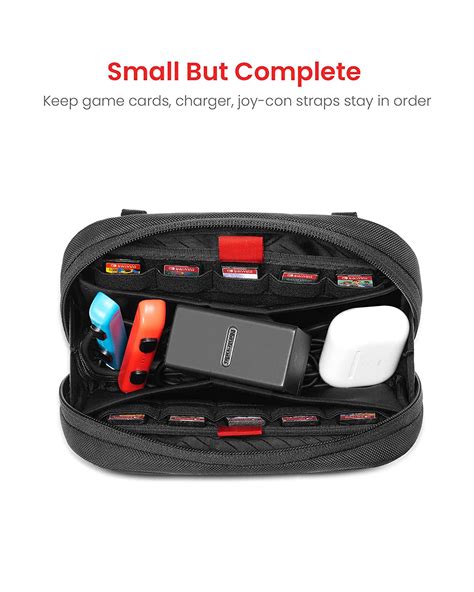 Buy tomtoc Switch Game Bag with 2 Cardboards (40 Cartridge Slots) for ...