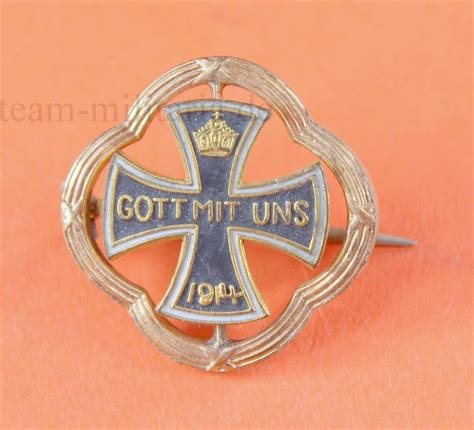 patriotischer Anstecker Eisernes Kreuz "Gott mit uns", 49,90