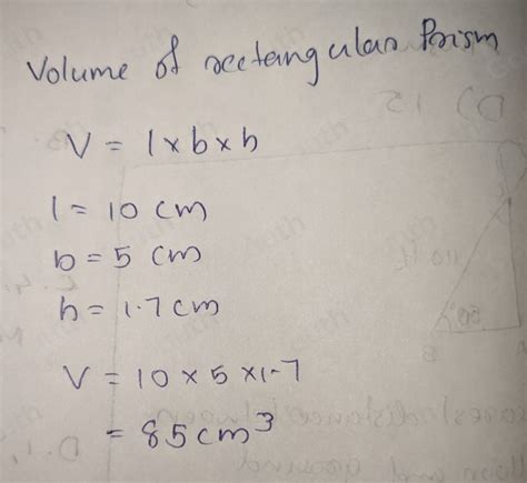 Formula of Volume of Rectangular Prism 的图像结果