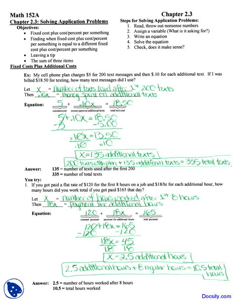 Image result for Application Math Problems