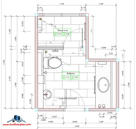 Standard Bathroom Dimension Details Drawing free Download AutoCAD file ...