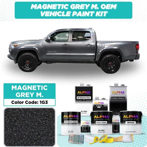 Toyota Magnetic Grey Metallic 1G3 | OEMatch Vehicle Paint Kit – The ...