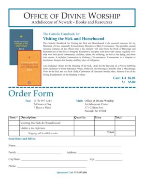 Fillable Online rcan 11 Visiting the Sick 2012_Layout 1 - Archdiocese ...