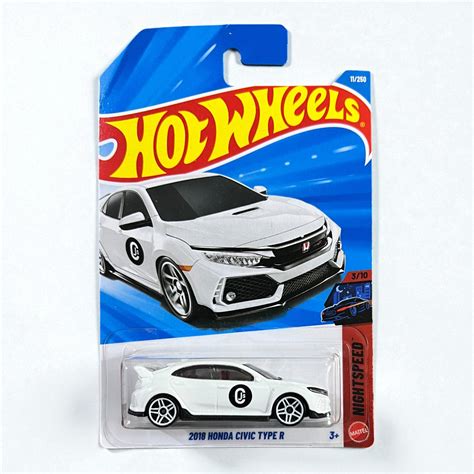 Hot Wheels - 2018 Honda Civic Type R - 11/250 - 2025 Edition - A Case – Shop Sentosa