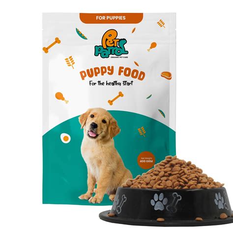 Pet Patrol Puppy Dry Food for The Healthy Start DHA (Brain Development ...