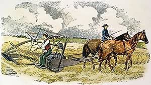 McCormick Reaper 1847 Ncyrus Hall MccormickS Improved Reaper of 1847 ...