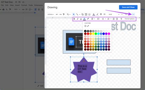 How to Make Another Text Box in Google Drive 的图像结果
