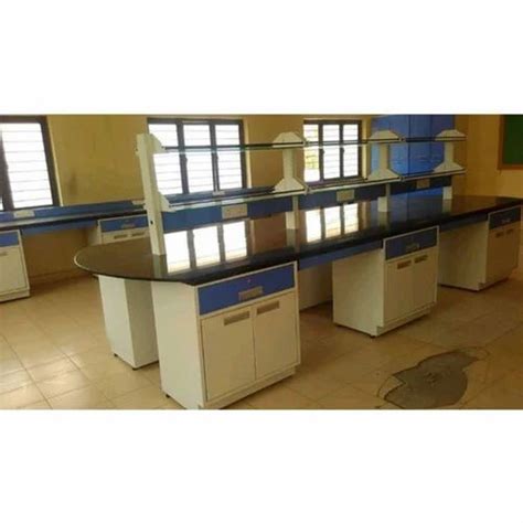 Laboratory Workstation - Lab Furniture Chemistry Island Table ...