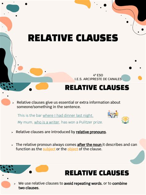 Image result for Relative Clauses Grammar