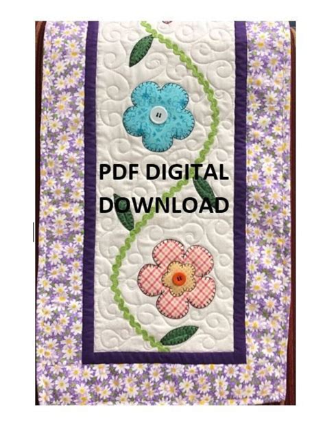 Image result for Applique Table Runner Patterns