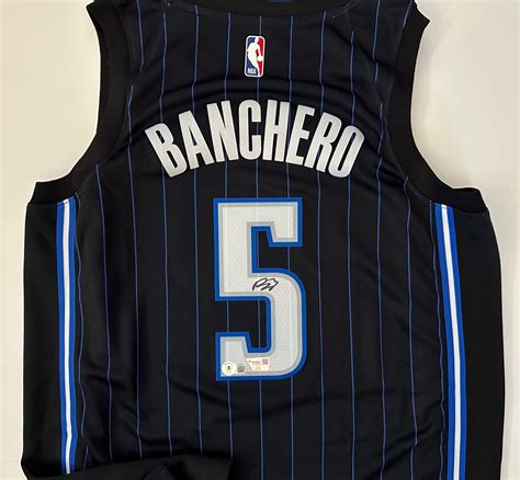 Paolo Banchero Signed Orlando Magic Jersey | Rookie Autograph - The ...