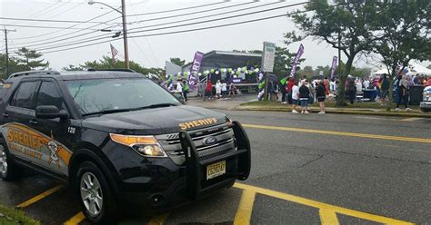 Ocean County Sheriff's officers stand out at events