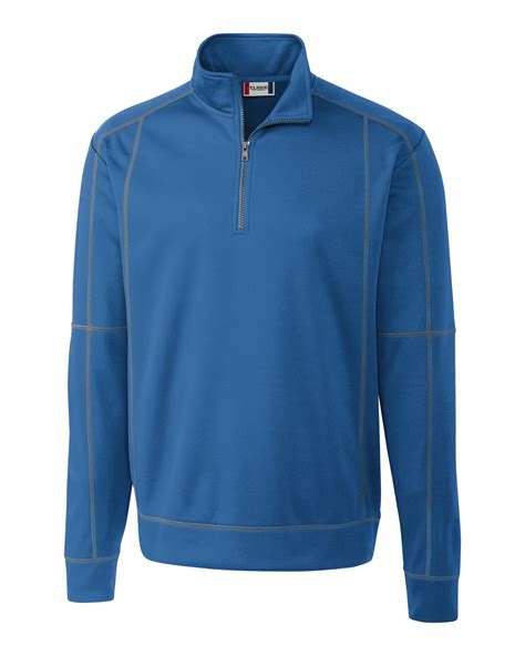 Clique Helsa Performance Mens Half Zip Pullover Sweatshirt - Xpromo.ca