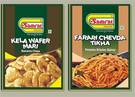 SAMRAT| Assorted Farari Combo Pack of 2 | Farari Chevda Tikha | KELA ...