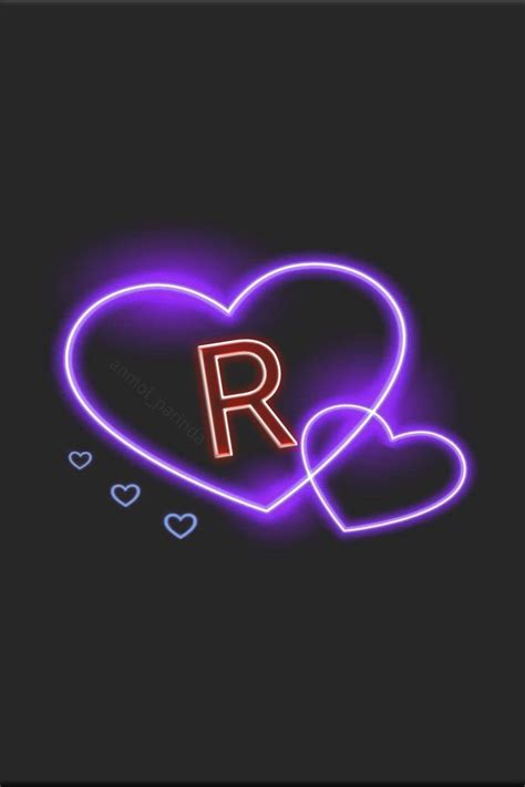 Alphabet R Wallpapers In Heart