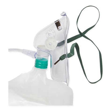 Medline Oxygen Mask With Standard Connector, Partial Non Rebreather ...