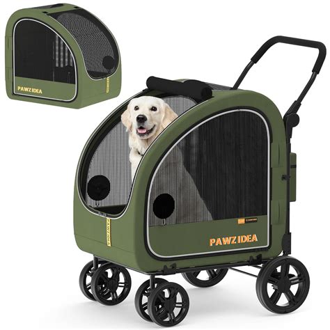 PAWZIDEA Dog Stroller for Large Dogs, Collapsible India | Ubuy