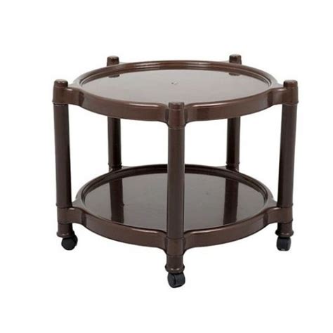Buy Italica Plastic Table with Wheels Italica 9504 Table