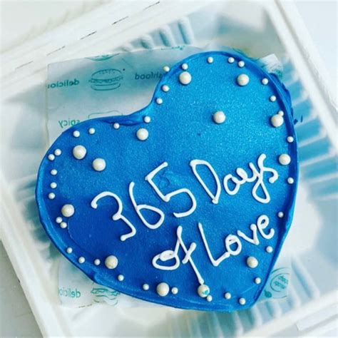 1 Year Love Theme Bento Cake – Bento Cakes Noida