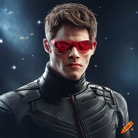 Up close head and torso, Marvel's Avengers, James Marsden as Cyclops ...