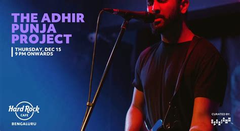 The Adhir Punja Project Live
