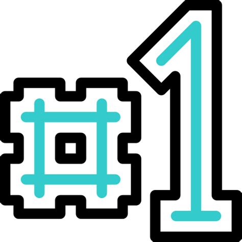 Number one Basic Accent Outline icon | Freepik