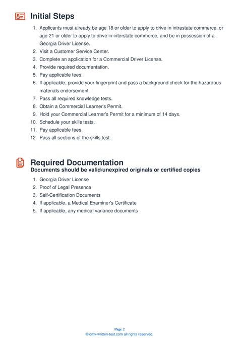 Image result for Class B CDL Test GA