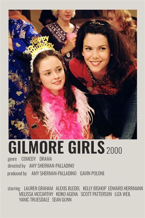 Gilmore girls poster by cari – Artofit