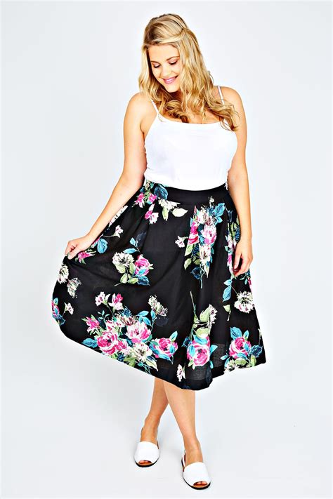 Plus Size Midi Skirts | Yours Clothing | Skirt outfits fall, Midi skirt ...