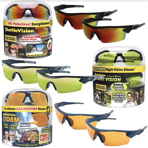 Buy Complete Collection BattleVision 6 Pairs As Seen On TV by BulbHead ...