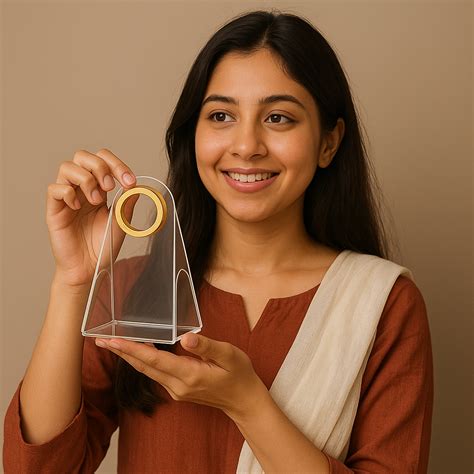 Buy Mini Acrylic Bag 4x3x2 Inch – Transparent Gifting Bag at ₹49 | The ...