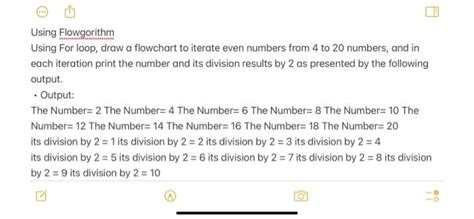 For Loop Iterate 10 Times Flowchart 的图像结果