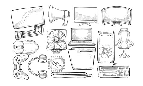 Image result for Software Components of a Computer Drawings