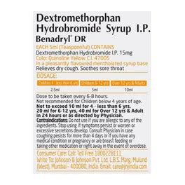 Benadryl DR Syrup | Uses, Side Effects, Price | Apollo Pharmacy