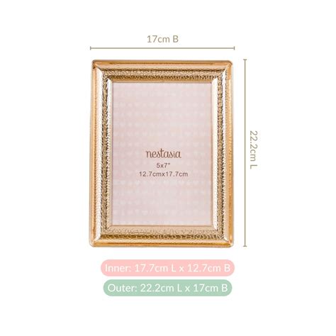 Large Bevelled Photo Frame 13x18cm Online - Premium Photo Frame | Nestasia