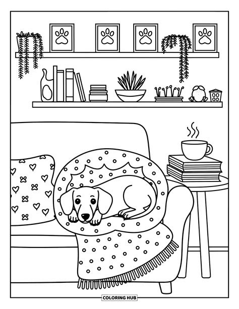 70+ Wiener Dog Coloring Pages for Kids & Adults (Free Printable PDFs)