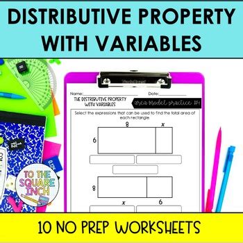 Image result for Distributive Property Using Variables
