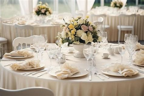 Wedding Reception Table Set Up 的图像结果