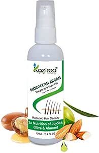 Buy KAZIMA Moroccan Argan Hair Oil with 3x Nutrition of Jojoba, Olive ...