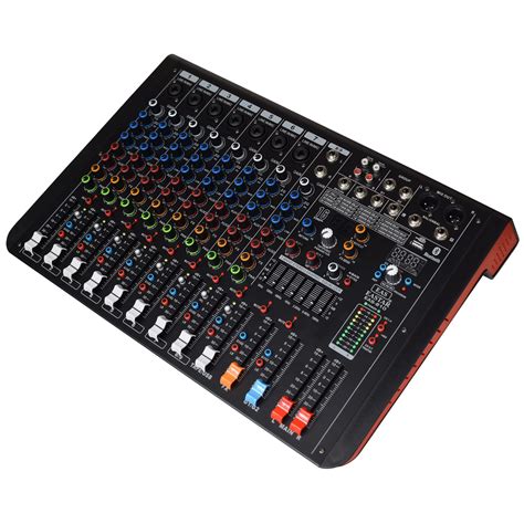 kh Professional 8 Channel Audio Mixer (7 Mono & 1 Stereo Channel ...
