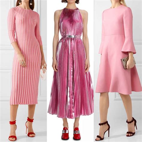 The Best Colors Of Shoes To Wear With A Long Pink Dress Curated Taste ...