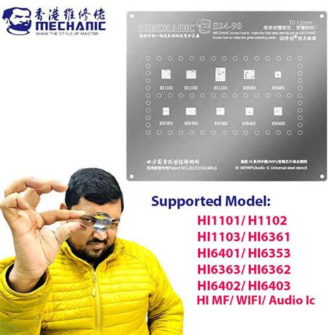 MECHANIC S24-90 STENCIL - AKINFOTOOLS