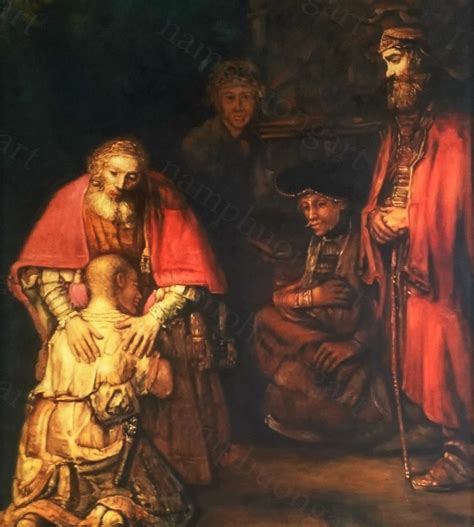 Rembrandt The Return Of The Prodigal Son Analysis