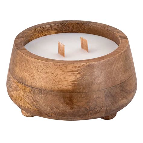 12Oz Wood Citronella Candle