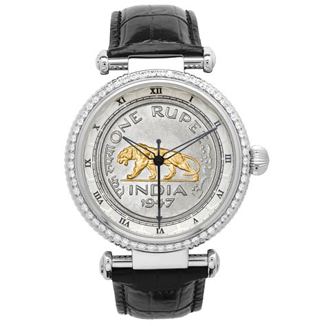 Buy Devanagari Baagh Steel Watch - Diamond Studded Bagh Watch - JC ...