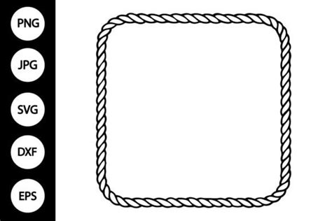 Image result for Rectangle Rope Braid Border SVG