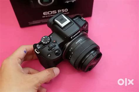Canon EOS R50 Mirrorless 24.2 MP Camera with 18-45mm Lens - Cameras ...